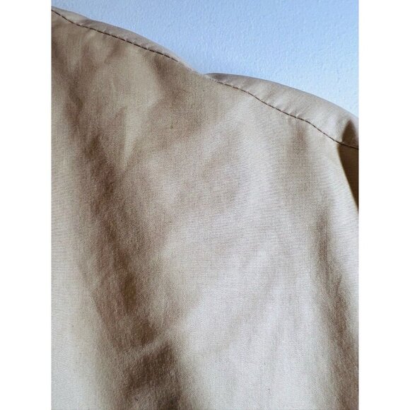 Jeffrey Banks For Lakeland Mens Tan Bomber Jacket 40 Long - Picture 11 of 13